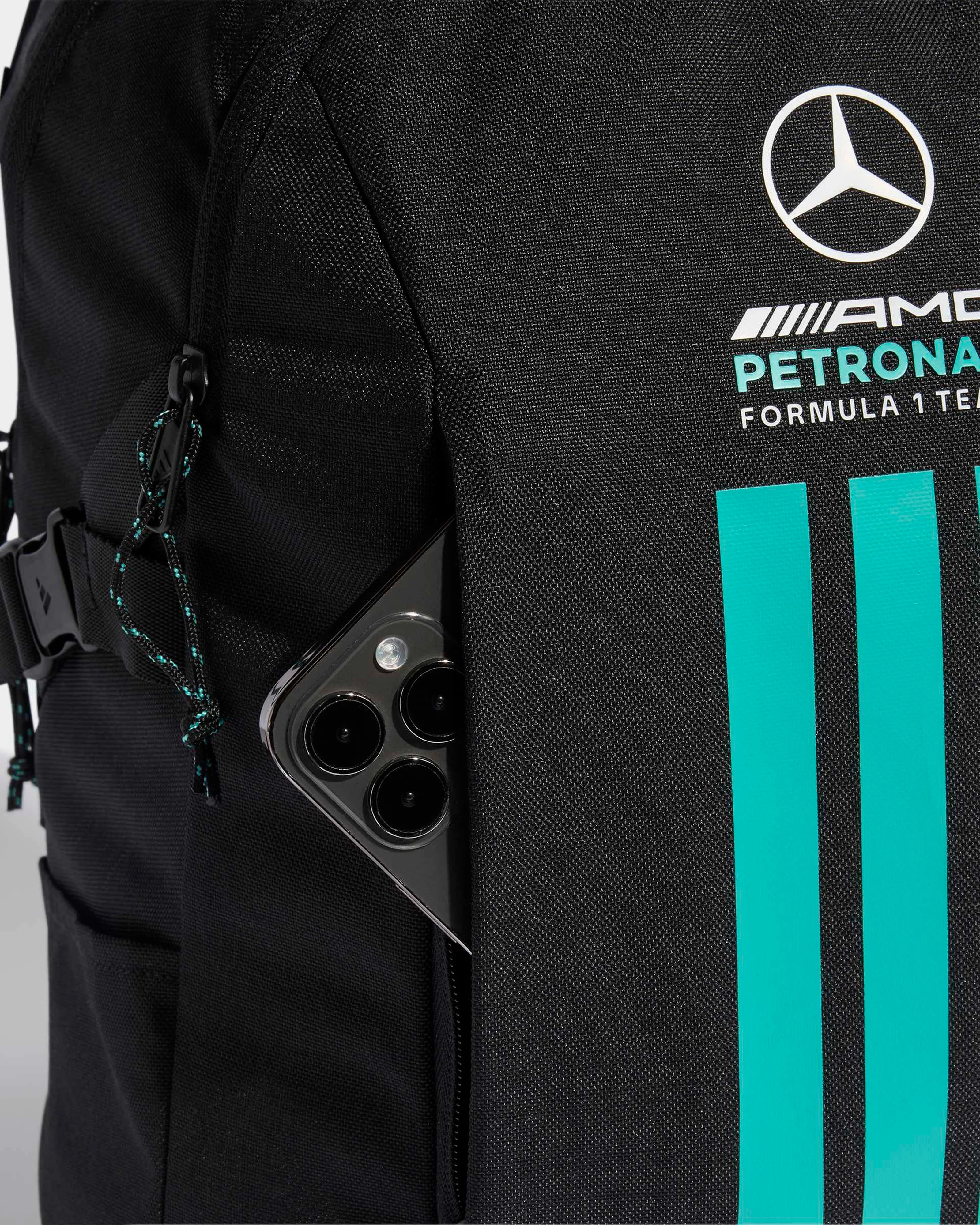 DNA 3 Stripes Backpack Black - Image 5