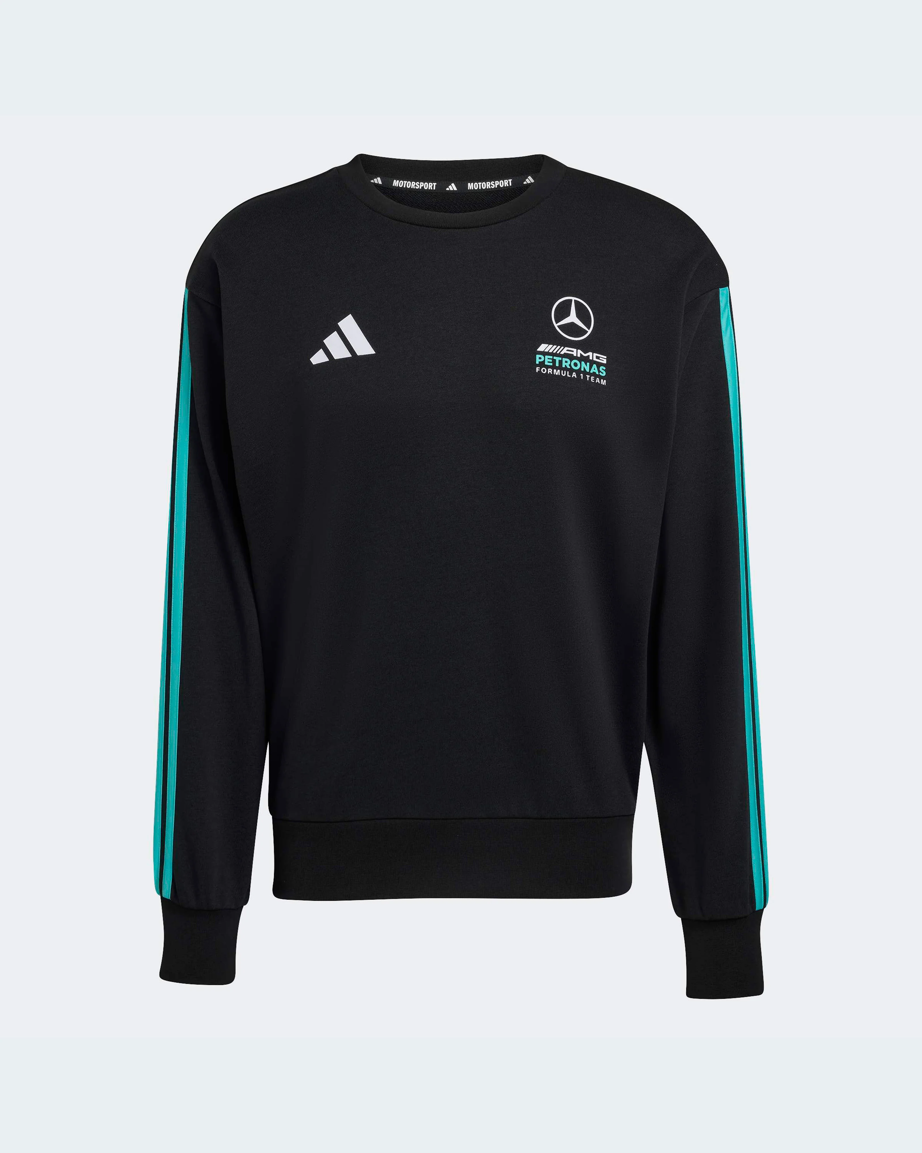 Mens DNA Sweat Top Black - Image 6