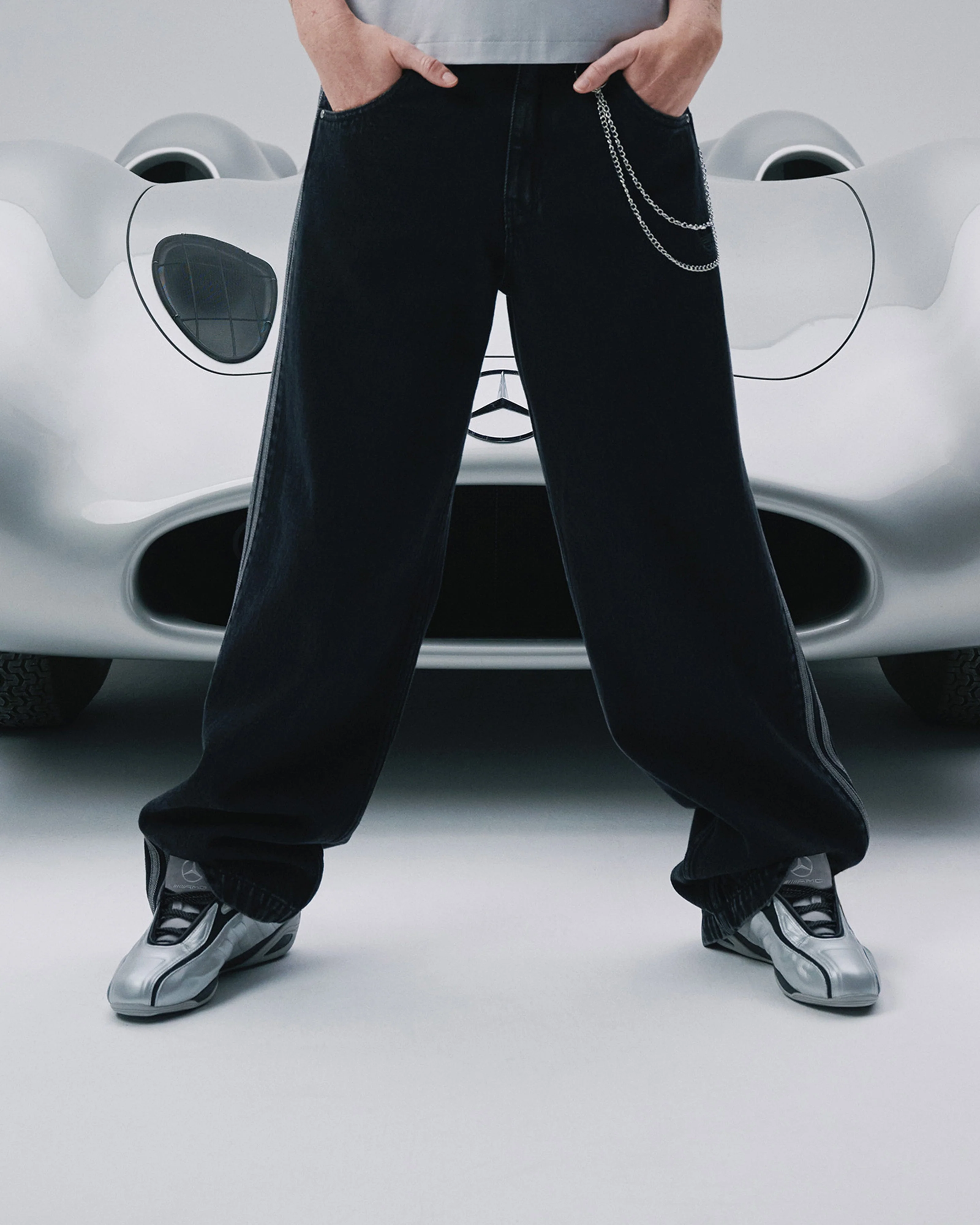 Adiracer Gt Mercedes Shoes Grey - Image 3