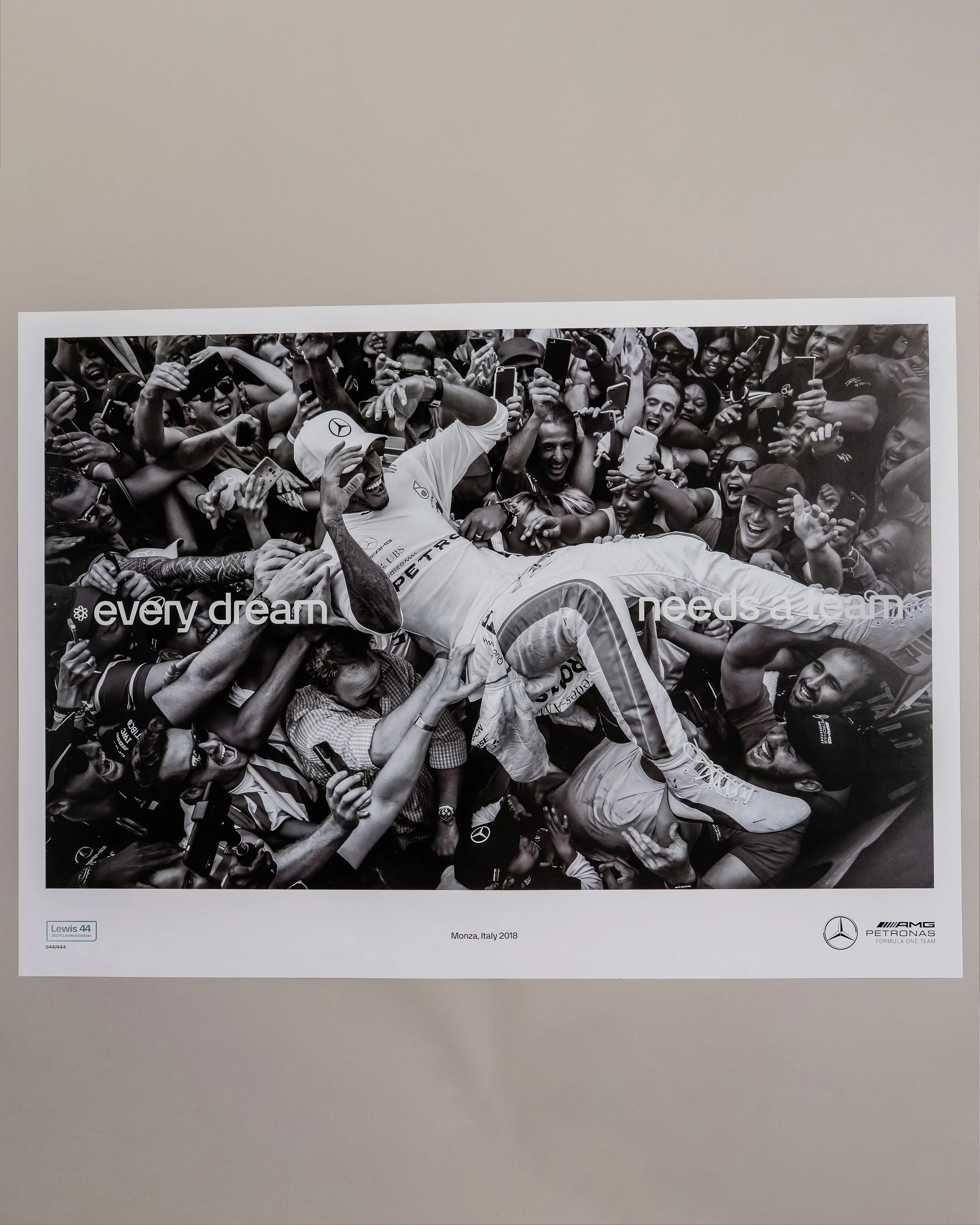 Every Dream Needs a Team Monza 2018 Poster - Image 5