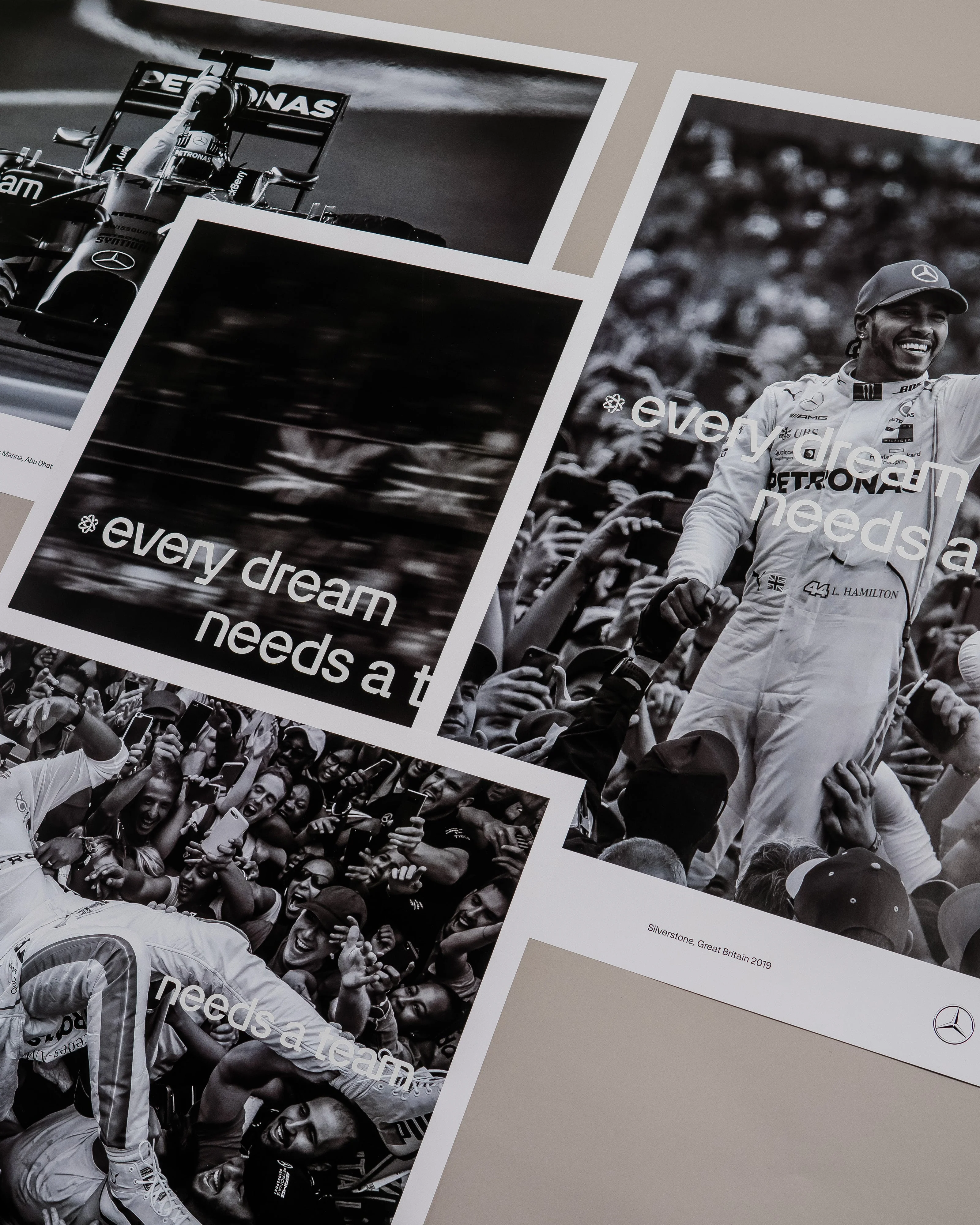 Every Dream Needs a Team Yas Marina 2014 Poster - Image 4