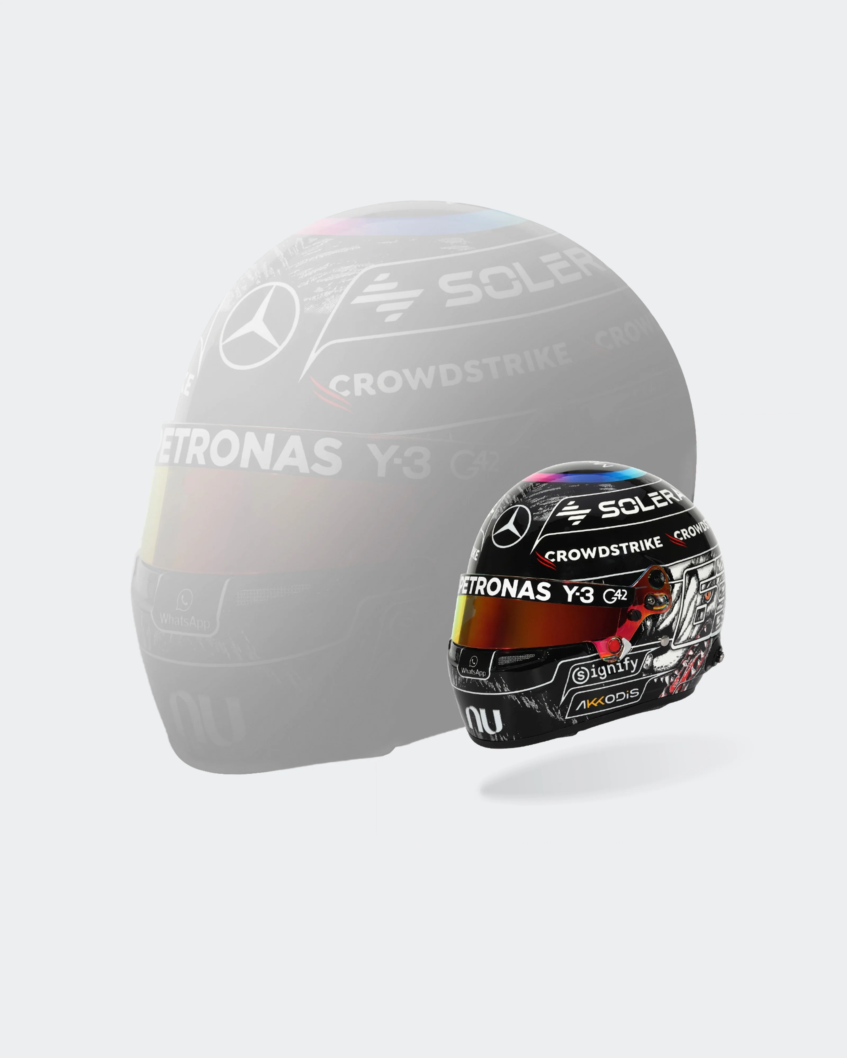 George Russell 2026 Japan Mini Bell Helmet Replica 1:2 - Image 5