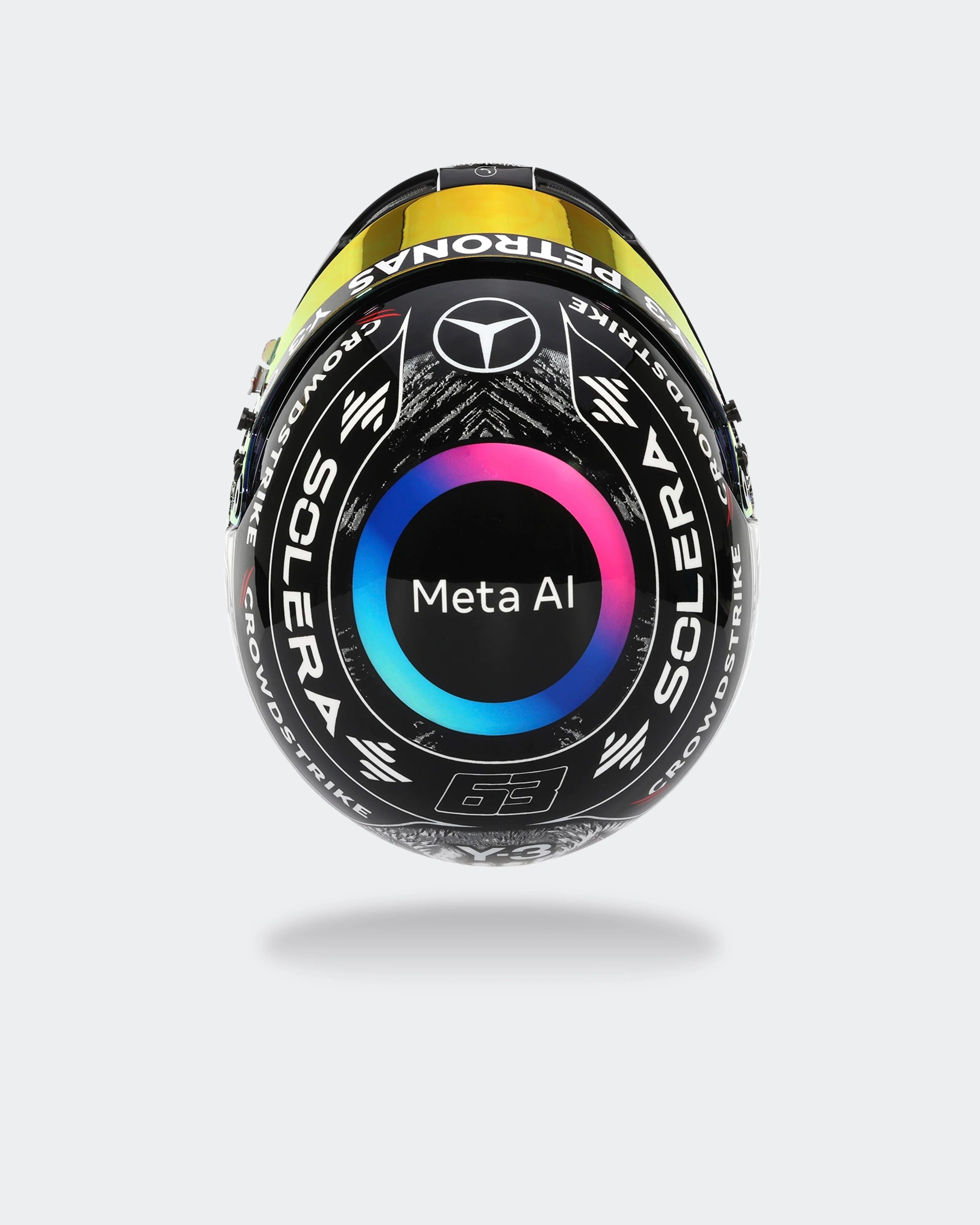 George Russell 2026 Japan Mini Bell Helmet Replica 1:2 - Image 8