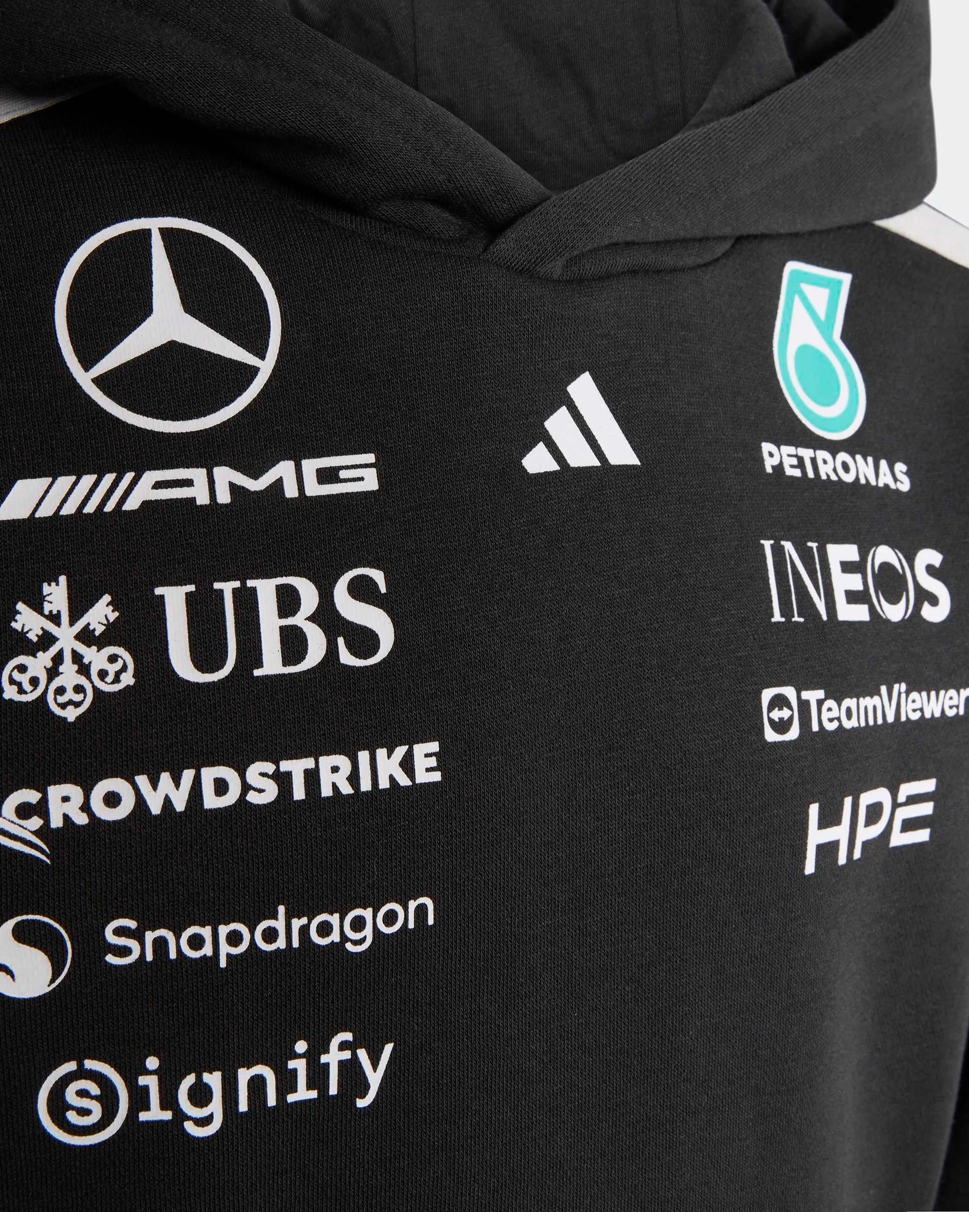 Kids 2026 Team Hoody Black - Image 3