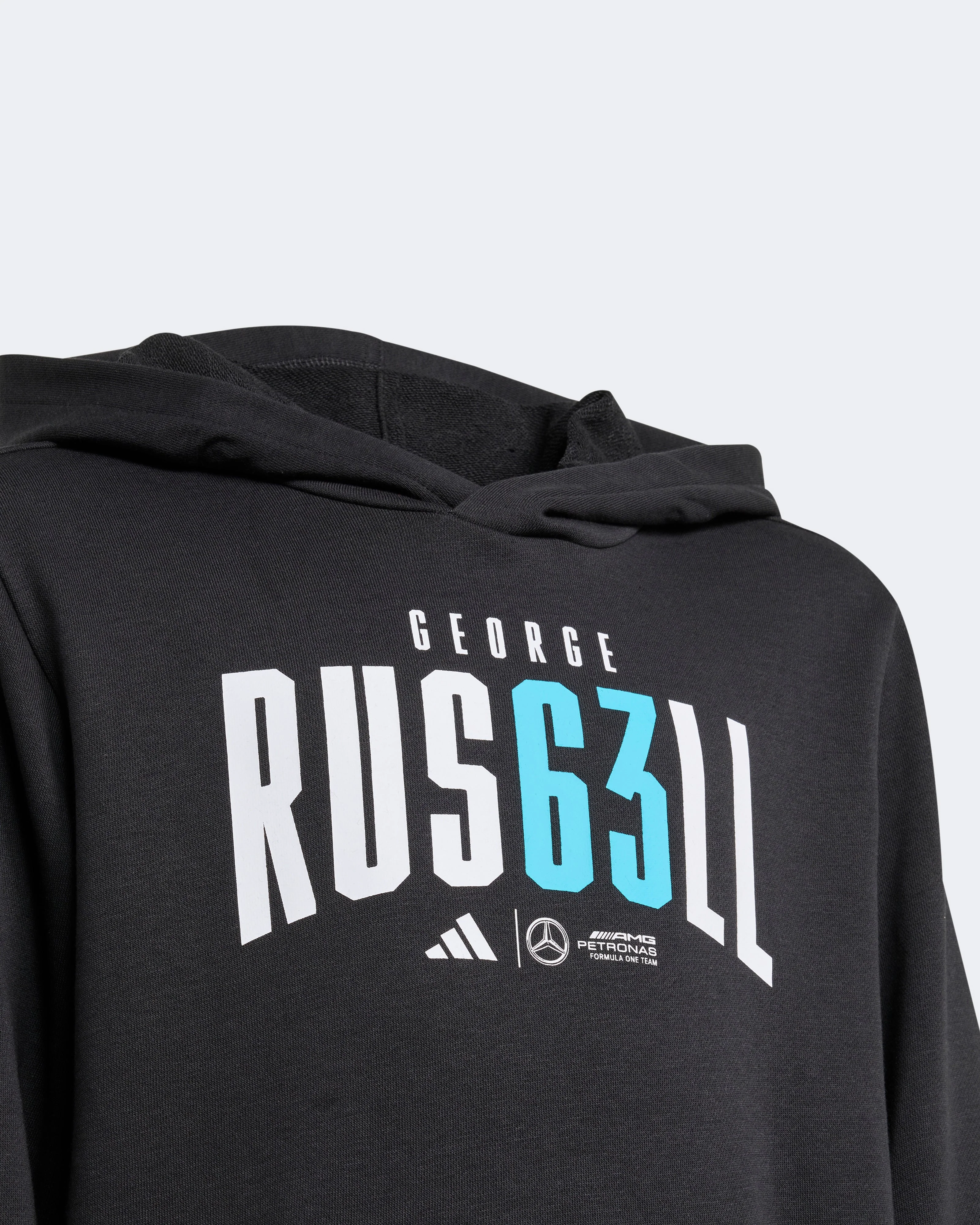 Kids George Russell Hoody Black - Image 4