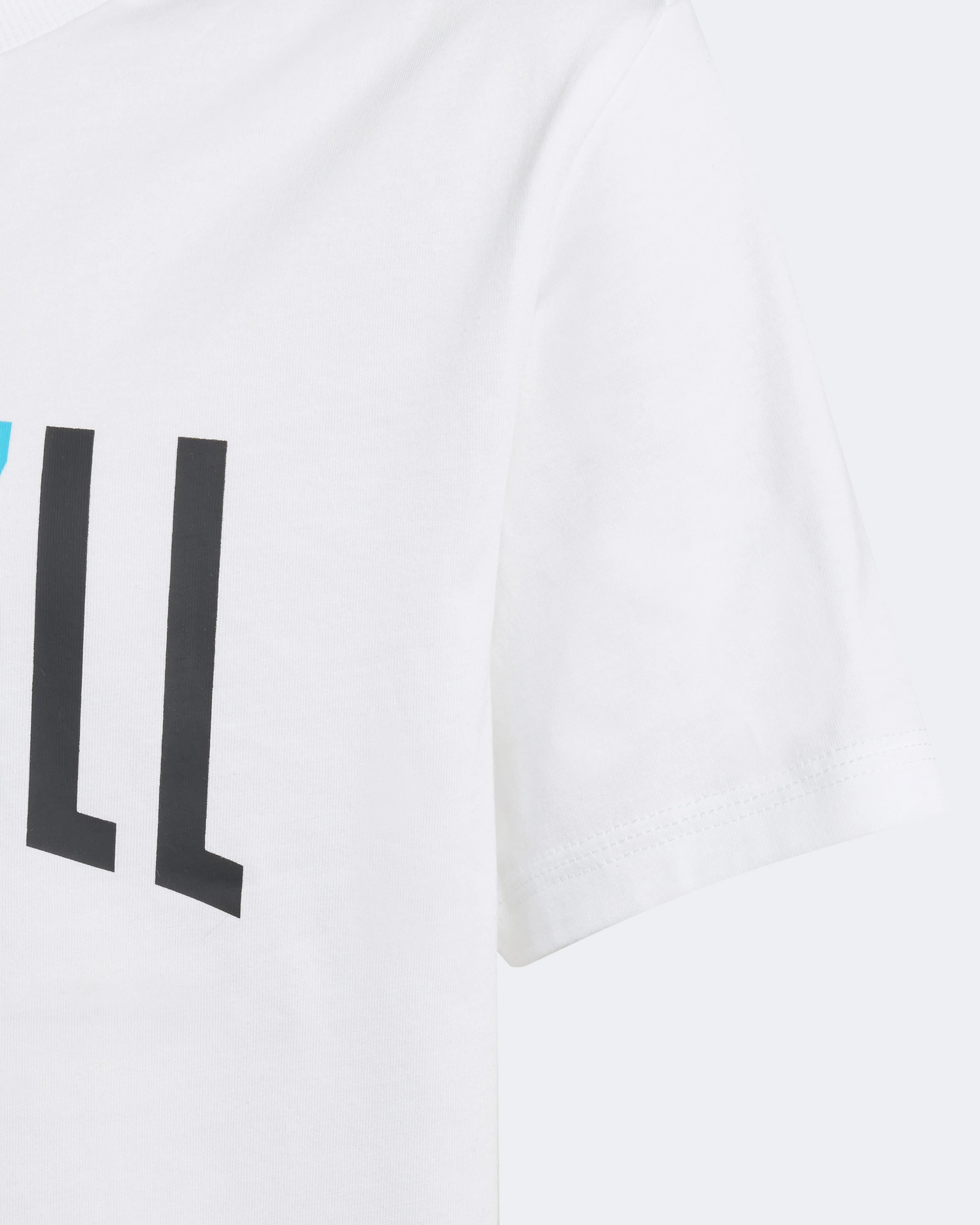 Kids George Russell T-shirt White - Image 4