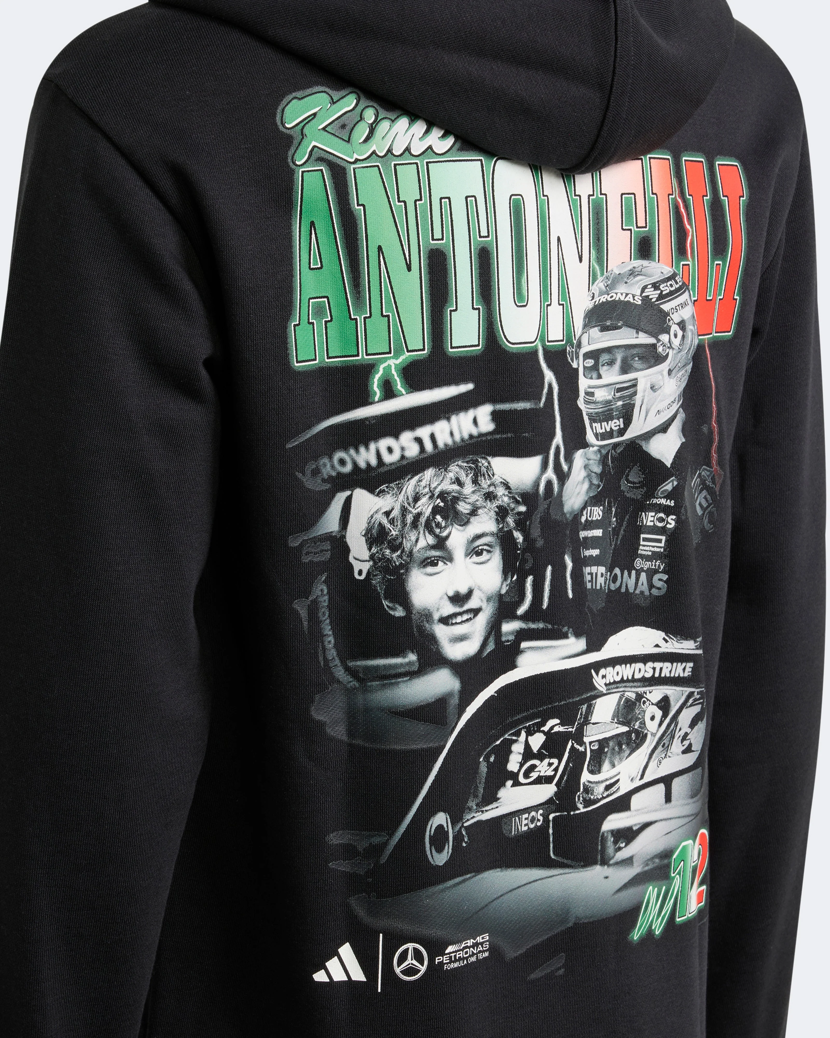 Kids Kimi Antonelli Graphic Hoody Black - Image 3