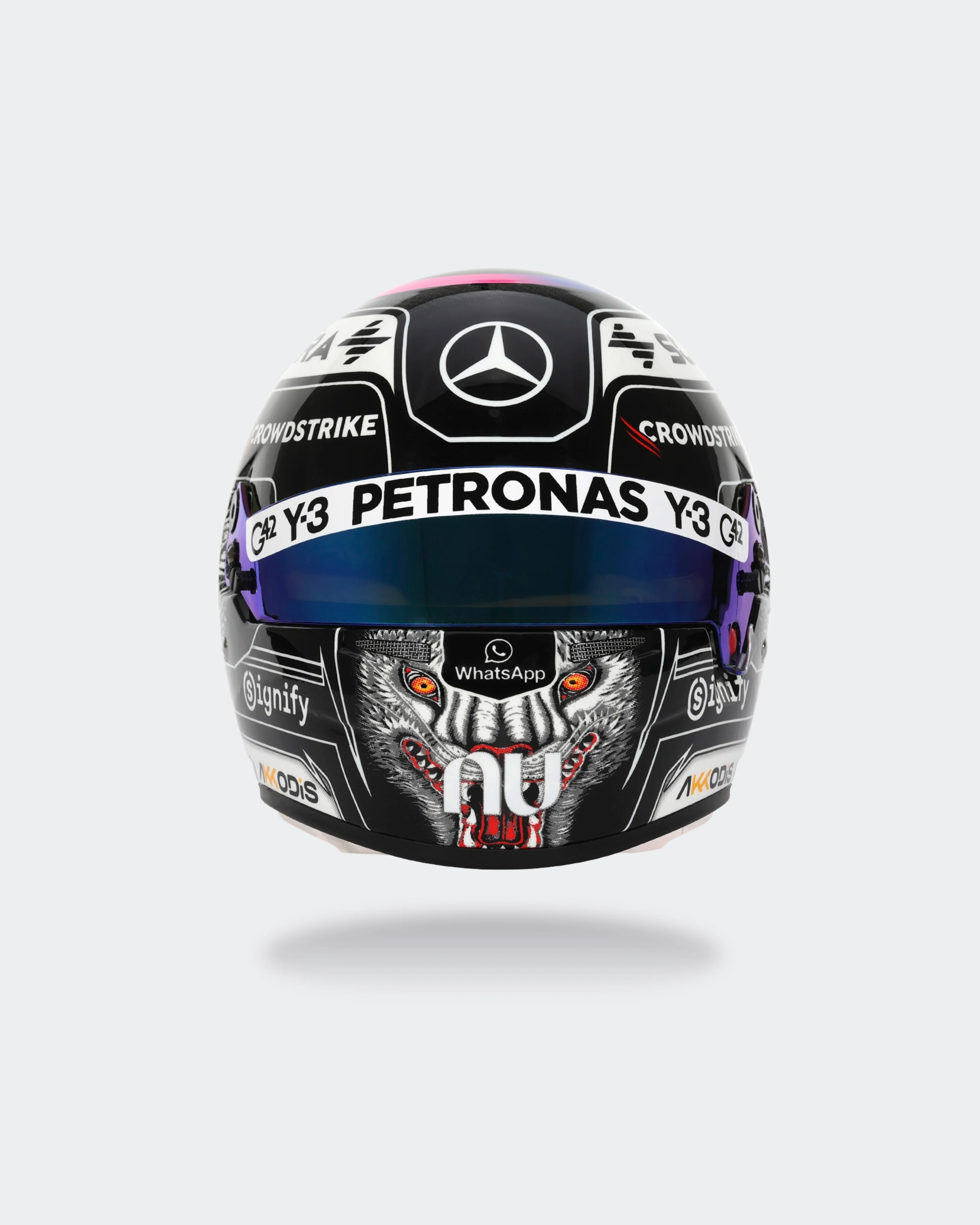 Kimi Antonelli 2026 Japan Mini Bell Helmet Replica 1:2 - Image 4