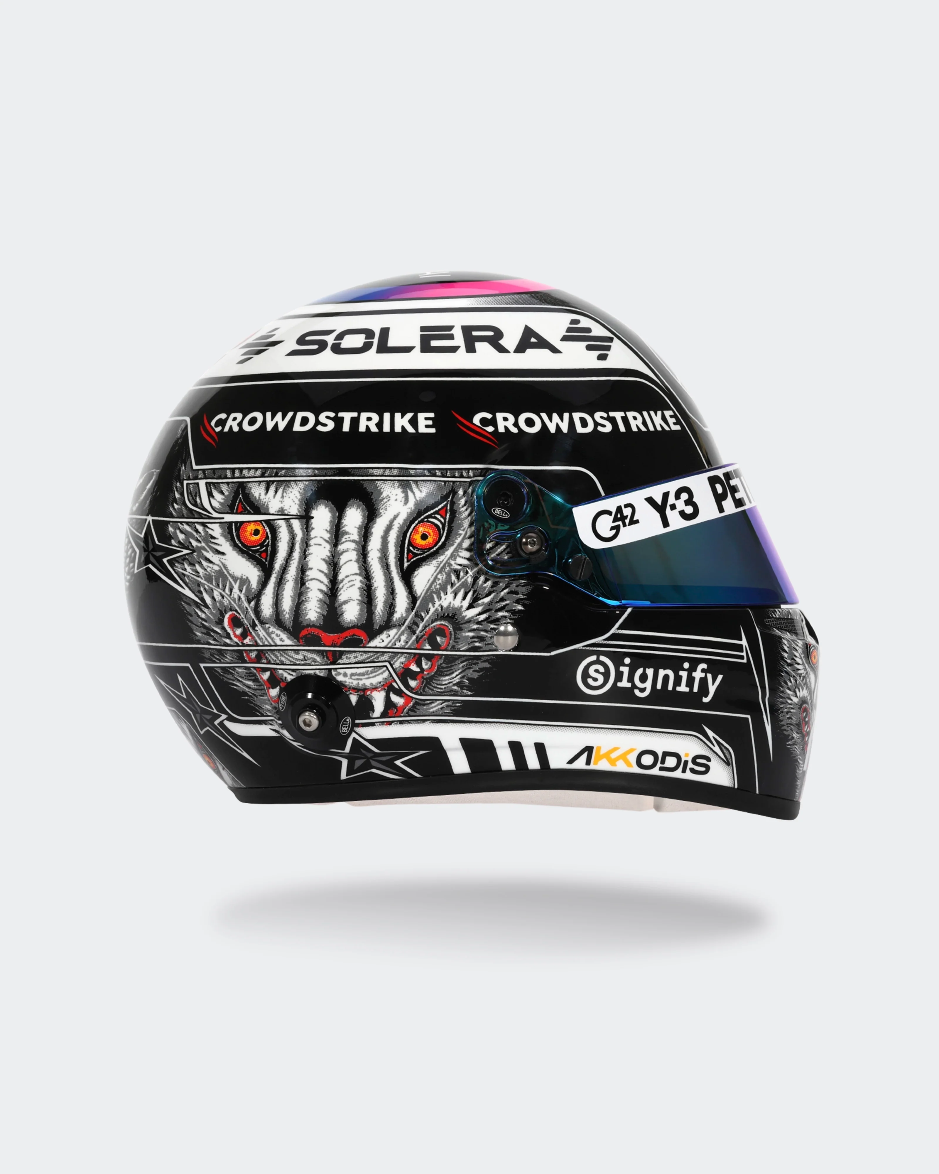 Kimi Antonelli 2026 Japan Mini Bell Helmet Replica 1:2 - Image 6