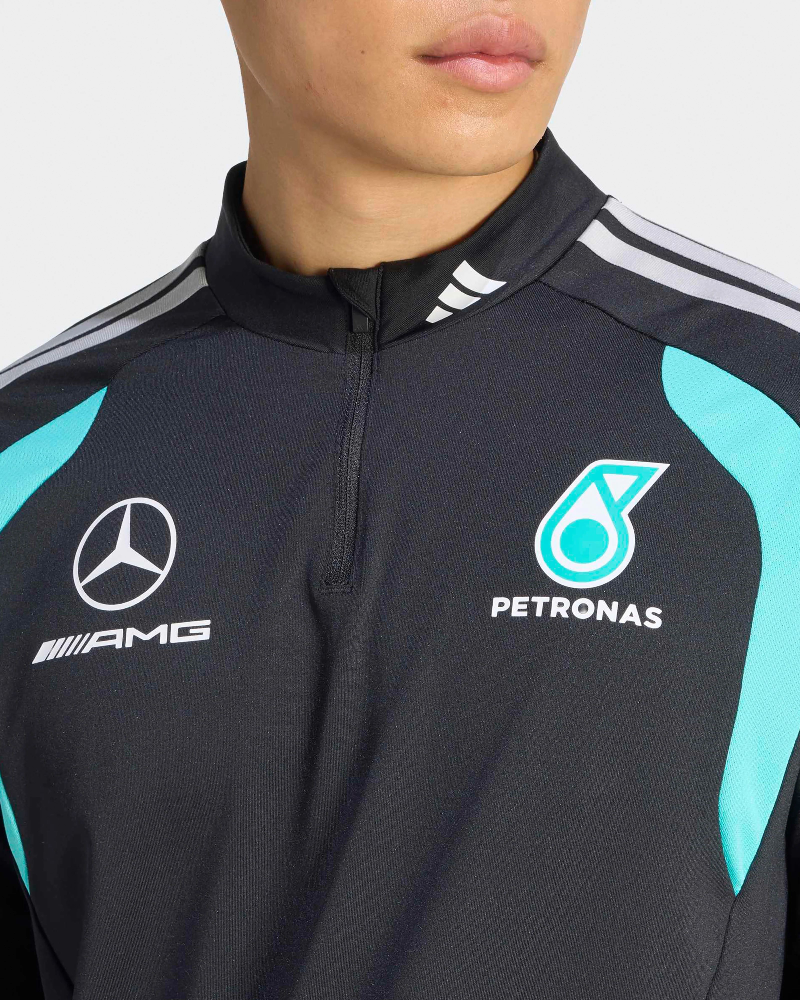 Mens 2026 Mechanics Quarter Zip Black - Image 4