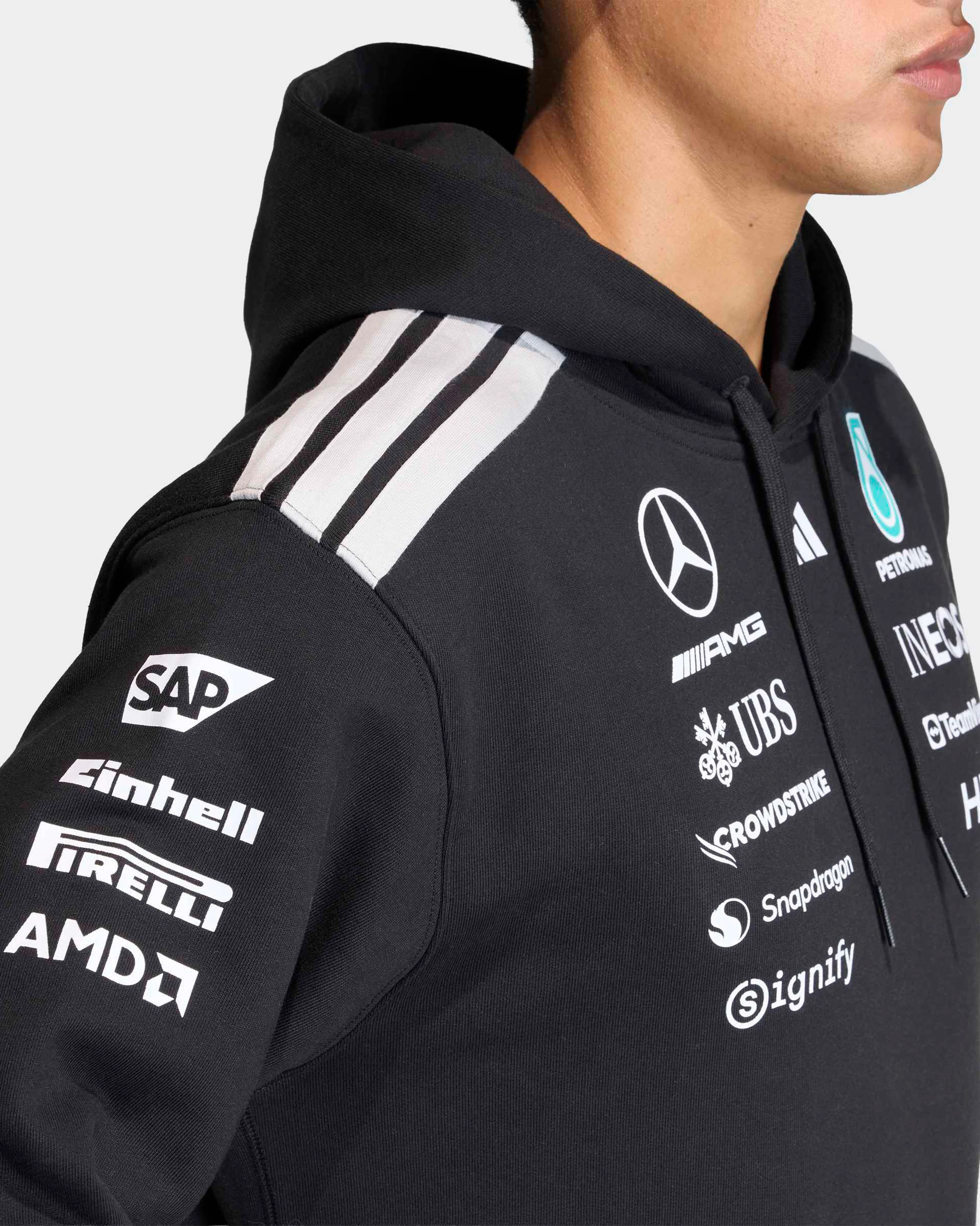 Mens 2026 Team Hoody Black - Image 7