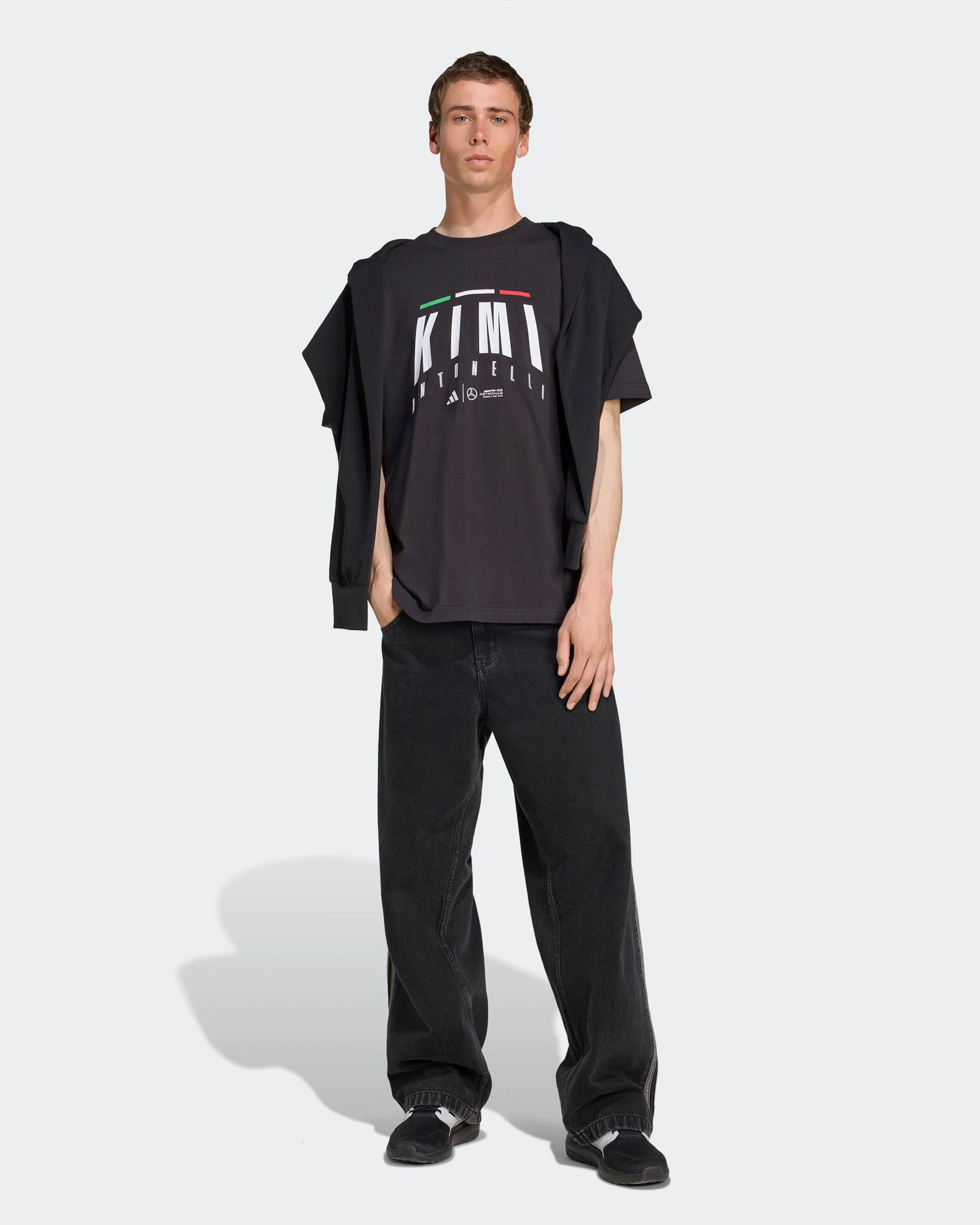 Mens Kimi Antonelli T-shirt Black - Image 3