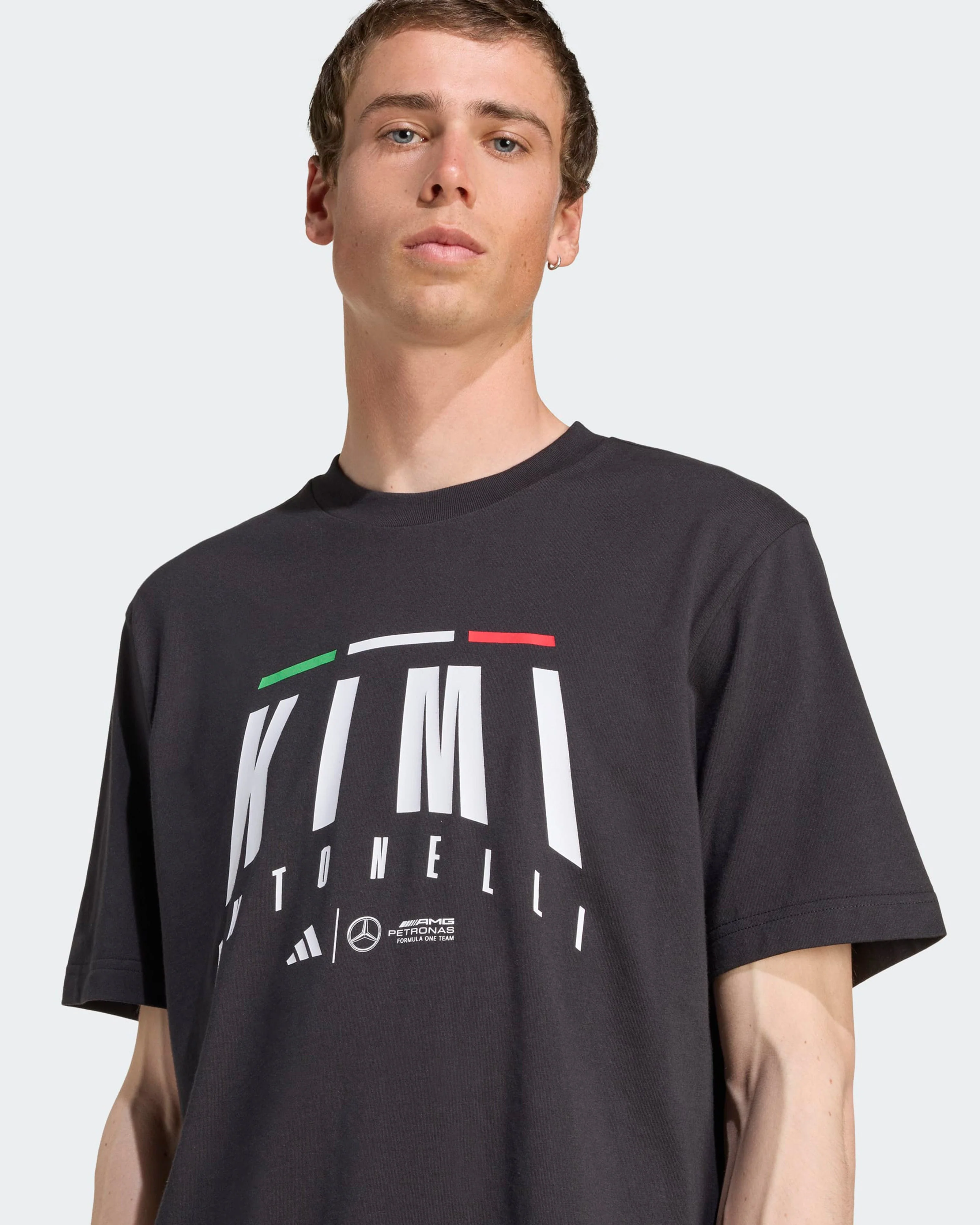 Mens Kimi Antonelli T-shirt Black - Image 4