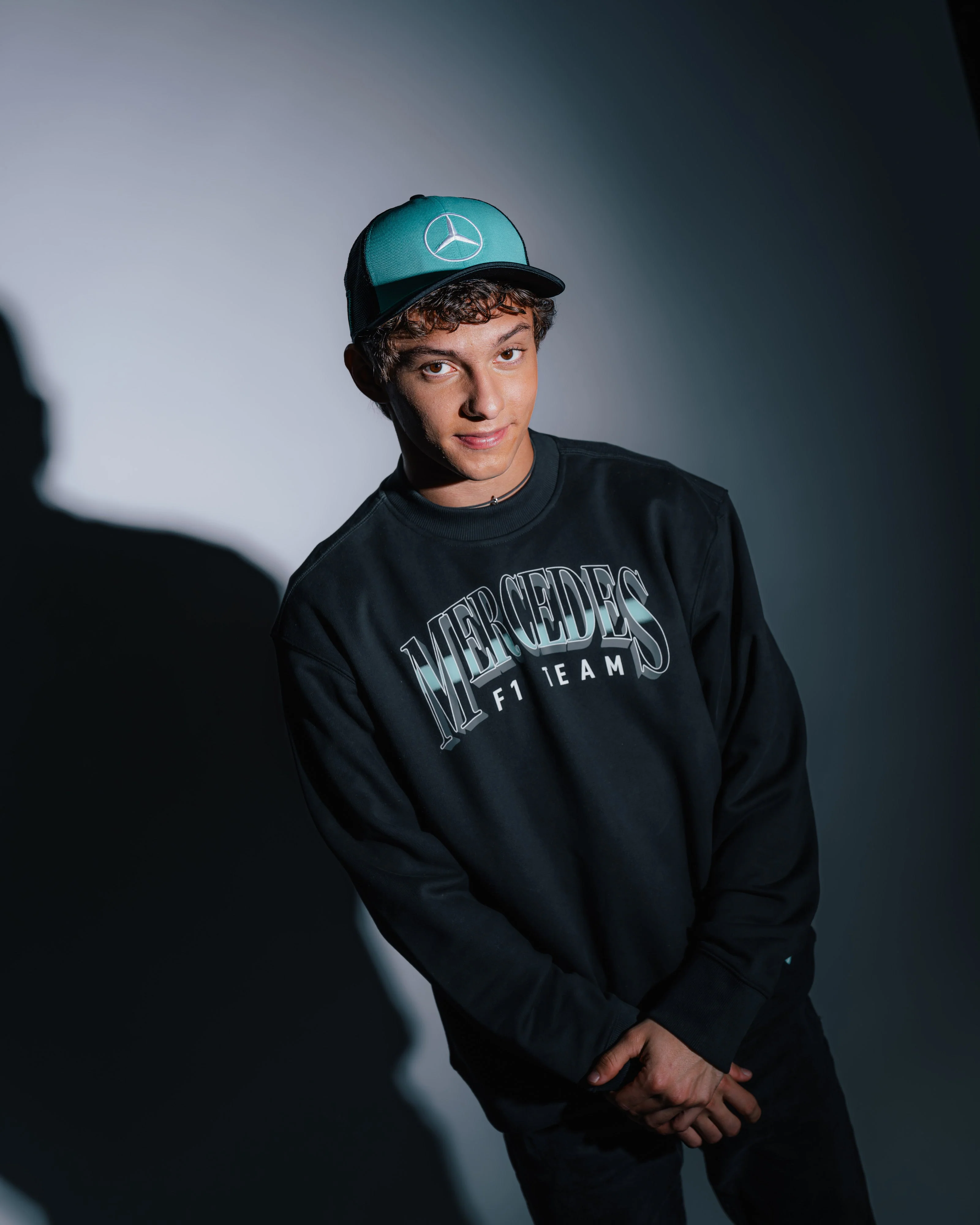 Mens Las Vegas Sweat Top Black - Image 5