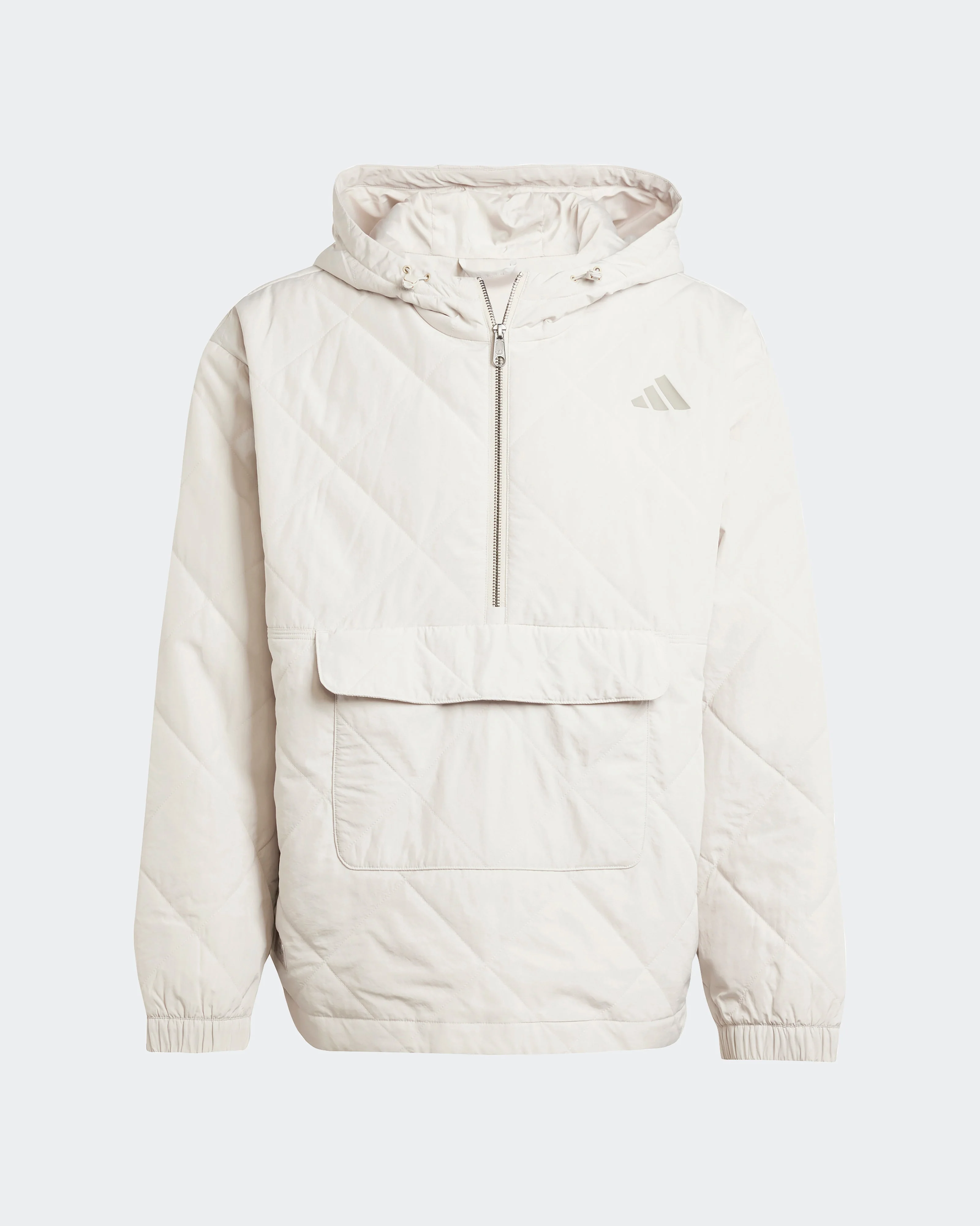 Mens Premium Sweat Jacket Beige - Image 5