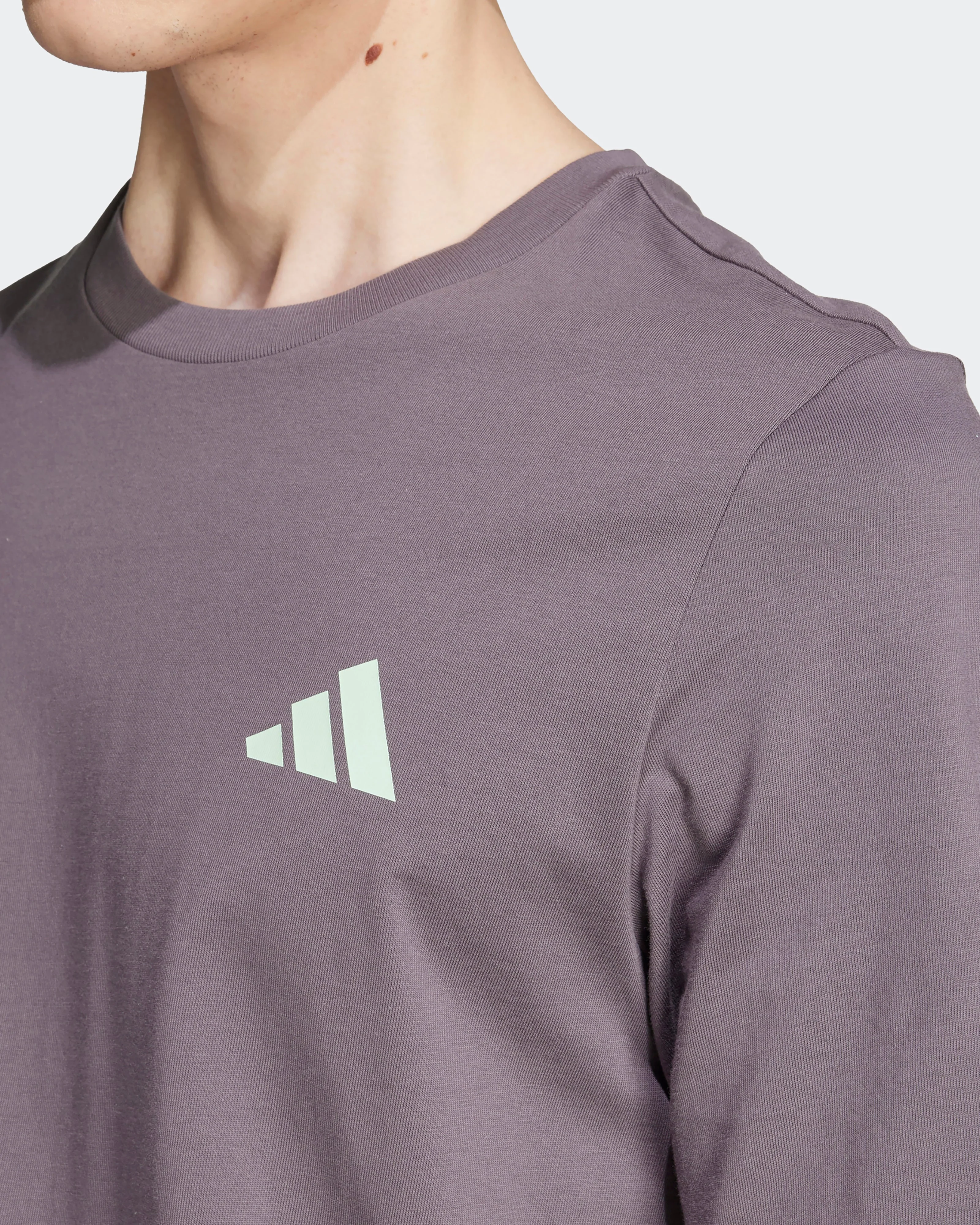 Mens Premium Woven Graphic T-Shirt Grey - Image 4