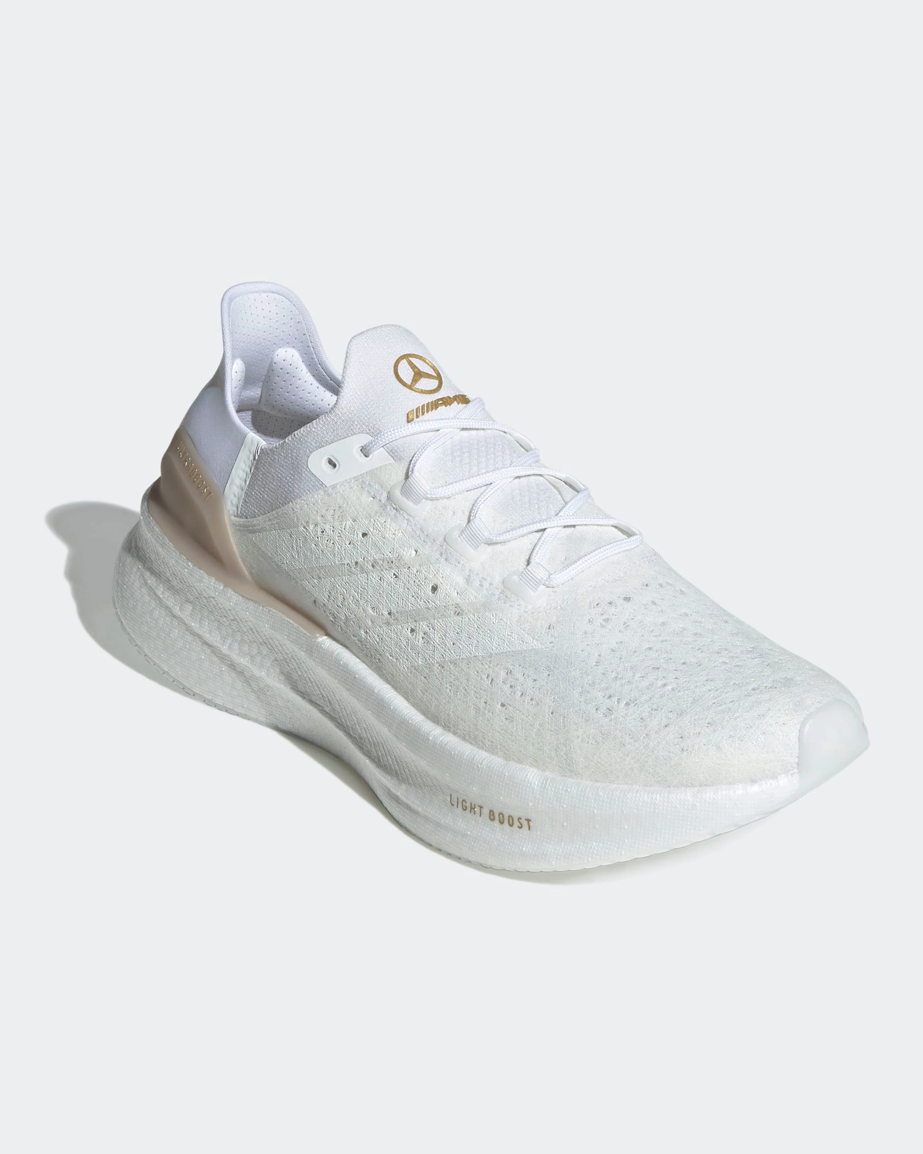 Mens Ultraboost 5 Strung Shoes White - Image 5