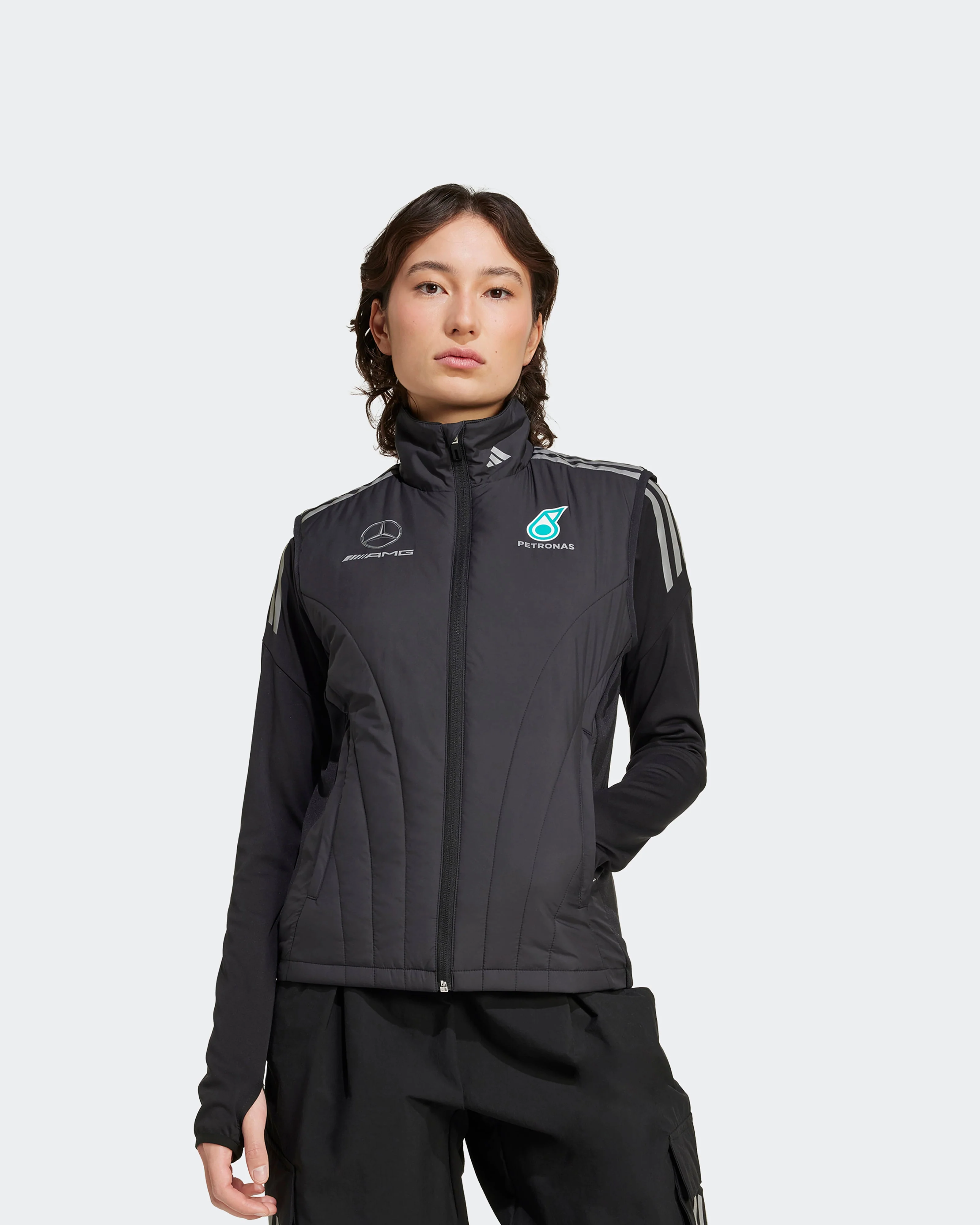 Womens 2025 Mechanics Vest Black - Image 4