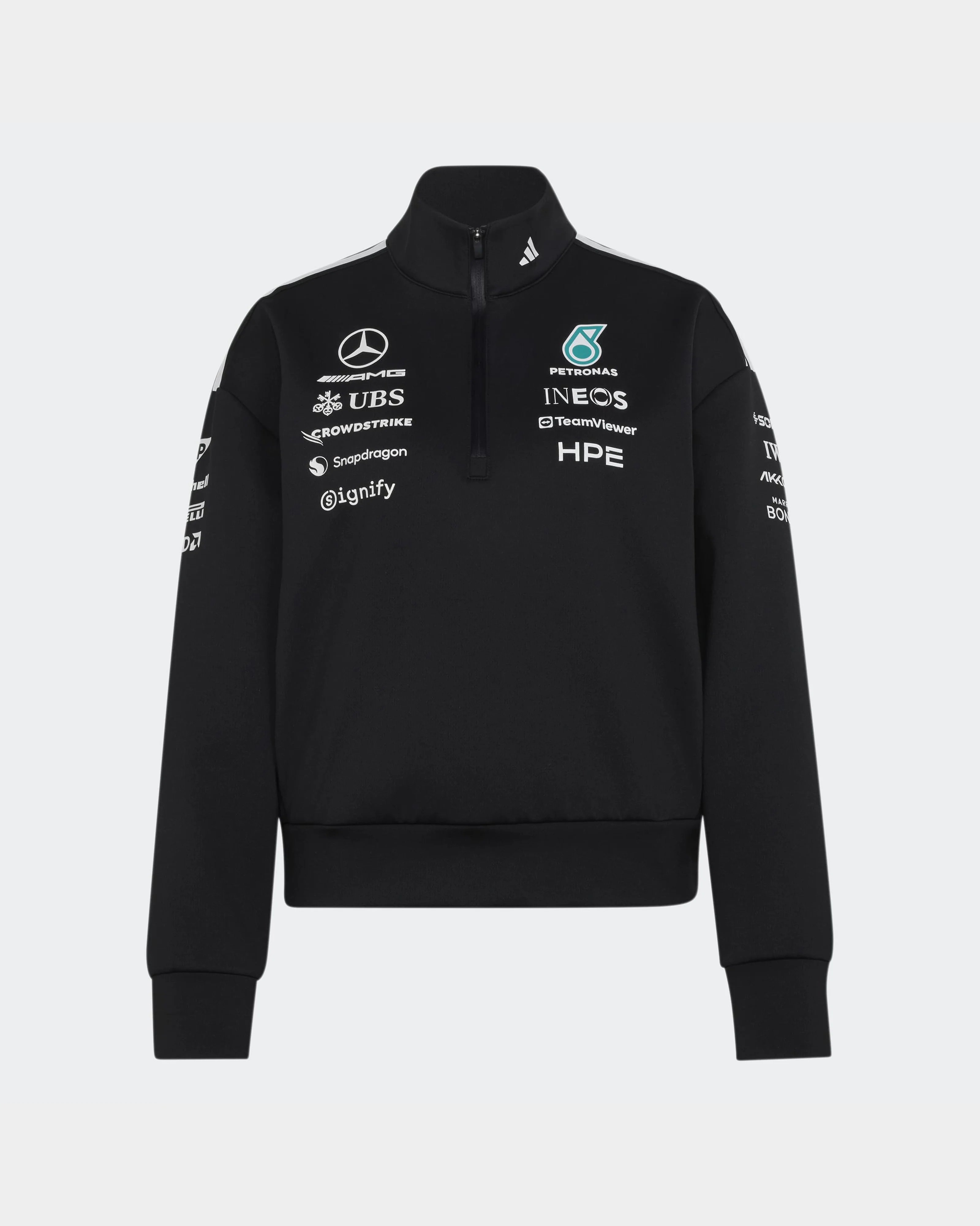 Womens 2026 Team Quarter Zip Black - Image 11