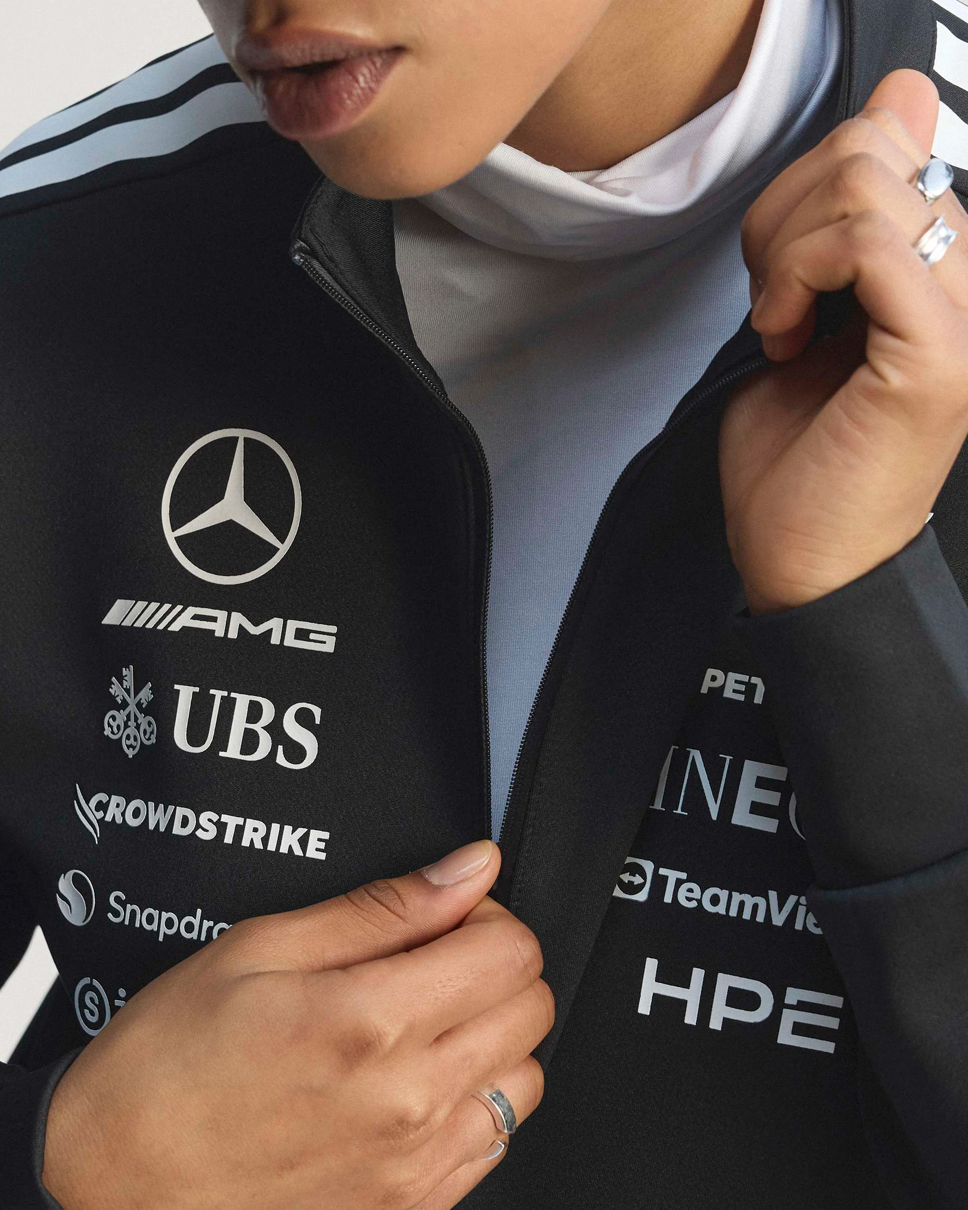 Womens 2026 Team Quarter Zip Black - Image 8